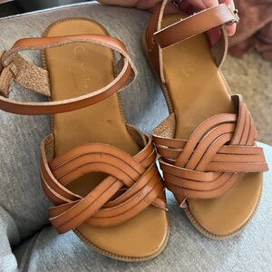 Cupcake Couture Brown Sandals
